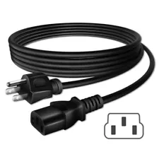 UL 6ft AC Power Cord Cable Lead For LifeSpan TR1200-DT3 Under Desk Treadmill