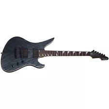 Schecter Avenger Standard Guitar, Rosewood, Roasted Maple, Charcoal Satin