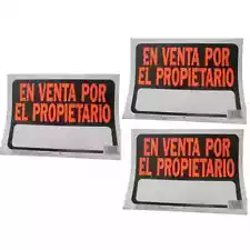 (3-PK) HY-KO Spanish 8.5" x 12" EN VENTA POR EL PROPIETARIO (FOR SALE BY OWNER)