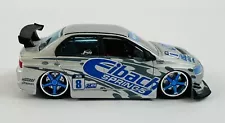 Jada Toys Die Cast 1:64 Import Racer Mitsubishi Lancer Evolution VIII Silver