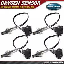 4x Oxygen Sensors for Porsche Boxster 1997-1999 H6 2.5L Upstream and Downstream