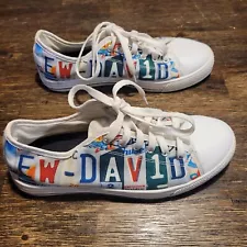 Schitts Creek Casual Shoes “Ew David” White Size Men's 7 Womens 9