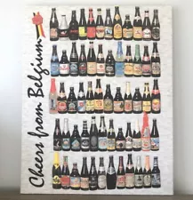 Vintage Beer Art Canvas - Unique Wall Decor For Home, Bar - Great Rare Gift