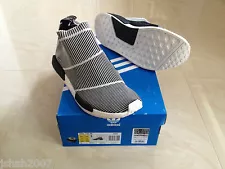 ADIDAS NMD CS1 CITY SOCK PK PRIMEKNIT BLACK WHITE OG SIZE UK 11