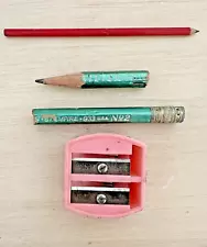 Jack Kerouac's 2 Pencils & Sharpener from His Desk - Kerouac Estate Certified