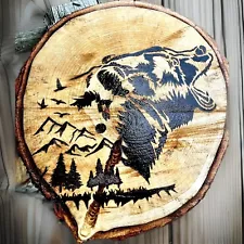 wood burning art pyrography