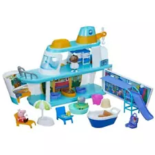 Peppa Pig’s Cruise Ship, Peppa Pig Playset with 17 Pieces, Preschool Toys, Ages