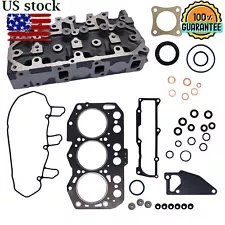 3TNV70 3D70E Cylinder Head W/ Gasket for Yanmar John Deere Gator XUV D850 Diesel