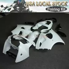 Unpainted ABS Fairing Kit For Kawasaki Ninja ZX-6R 2000-2002 ZZR600 2005-2008 US