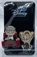 Disney 2021 UP Carl and Ellie Old in Chairs Mystery Pin Set