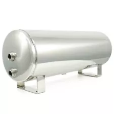 Stainless Steel 5-Gallon 5-Port Air Tank for Train Horns & Onboard Air Systems