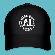 Accuracy International Guns Black Cap Baseball Cap Size S/M and L/XL