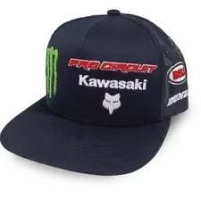 PRO CIRCUIT MONSTER ENERGY TEAM SNAP BACK MONSTER CAP HAT UNISEX BLACK