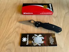 New - Spyderco Paramilitary 2 Folding Knife