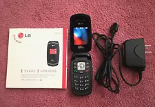 LG LX165 Flare Flip Phone Virgin Mobile (Functional)