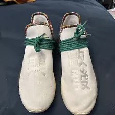 Adidas Pharrell NMD Human Race Trail Inspiration White Green Size 11