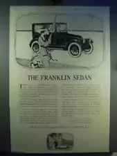 1919 Franklin Sedan Car Ad