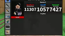 roblox account STACKED RICH with Max level in MM2, has SUPER SUPER HAPPY FACE