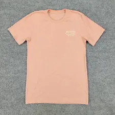 Magnolia Shirt Women Small Salmon Pink Sunshine & Silos Graphic Short Sleeve Top