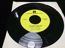 GREAT SCOUT CATHOUSE Radio Spot 7" Record 45 American International Pictures VTG