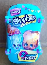 SHOPKINS SEASON 3 LIMITED EDITION COOL JEWEL 2 SHOPKINS IN BASKET