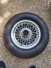 MG MGB- WIRE WHEEL And Tire - 60 SPOKE 13" Inch