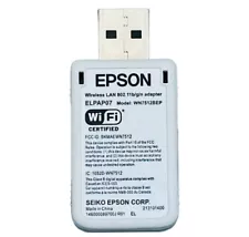 Epson ELPAP07 WN7512BEP Wireless Wi-Fi LAN USB Adapter For Epson Projectors