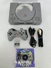 Sony PlayStation 1 PS1 Console Gaming System Complete W/ Memory Crash Bandicoot