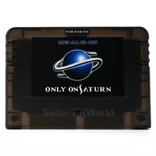 Sega Saturn All in One Cartridge With Latest Pseudo Saturn Kai 4 in 1 (V6.545)