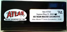 HO SCALE ATLAS FAIRBANKS-MORSE H-24-66 TRAINMASTER VIRGINIAN #72 DCC & SOUND