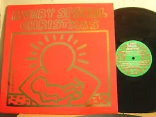 KEITH HARING ART COVER A Very Special Christmas A&M SP 3911 1987