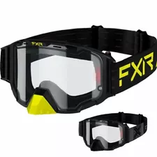 FXR Racing Maverick Electric Men's Anti-Scratch Snowmobile Goggles