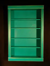 Special Order COLOR of your CHOICE - adjustable shelves CURIO CABINET DISPLAY