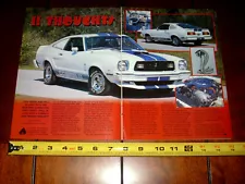 1976 FORD MUSTANG COBRA II ORIGINAL 1998 ARTICLE