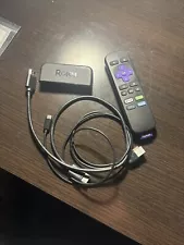 Roku Model 3920X Streaming Media Player & Remote For TV Television, With AC Cord