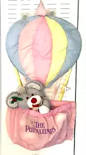 Fisher Price Puffalump Hot Air Balloon Wall Hanging Nursery Doll Room Play Room