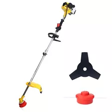 Weed Eater Gas Powered, 26cc 2-Cycle Gas Weed Trimmer 2 in 1 Gas Trimmers for...