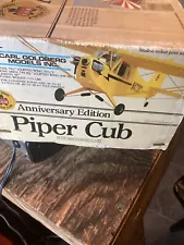 carl goldberg models anniversary piper cub rc airplane