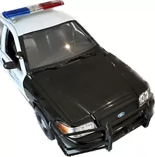 1/24 Ford Crown Victoria Push Bar Police LED Diecast Diorama Custom 043