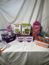 LOT SALE - Zoku and Pampered Chef ice cream And Popsicle makers