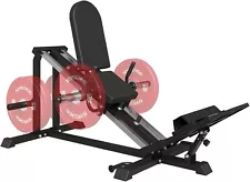 900 LBS Leg Press Machine Compact Leg Sled w/ Band Pegs and Calf Block