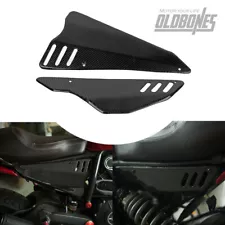 Carbon Friber Motorcycle Side Panel Covers Decorate For Ducati Scrambler 800