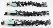 Wet N Wavy Bulk Human Hair Micro Braiding 3 Bundle 300g Brazilian Deep Wave 24"