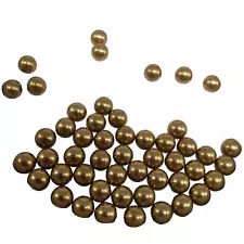 US Stock 10pcs Balls 12.7mm 1/2" Solid Brass Bearing Balls