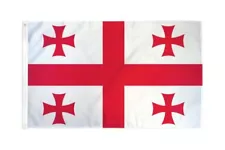 3x5 Georgia (Country) Flag Country Banner New Indoor Outdoor 100D