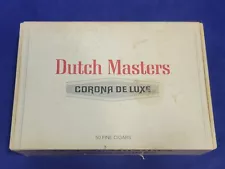 VINTAGE DUTCH MASTERS CORONA DE LUXE CIGAR BOX - 3 For 55¢ - EMPTY