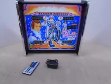 Bally Evel Knievel Pinball Head LED Display light box