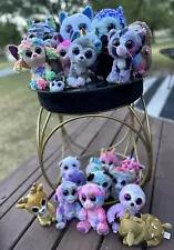 Ty Beanie Boos Plush Stuffed Animals With Big Eyes Lot Soft Without Tags 23