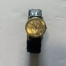 Lorus Walking Liberty Silver Dollar Wristwatch.