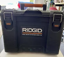 New ListingRidgid Pro Gear System Gen 2.0 Durable XL 22 in. Stackable Tool Box For Storage